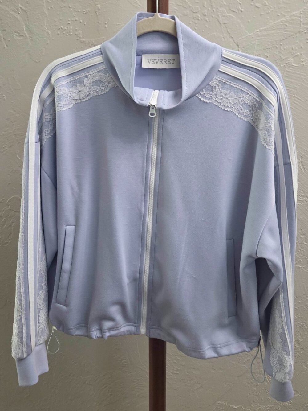 J3. Lace Trim Track Jacket